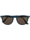 Ray Ban Round Frame Sunglasses In Blau