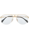 Cazal 717 Unisex Glasses In Gold