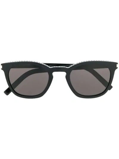 Saint Laurent Square-shaped Sunglasses In Black