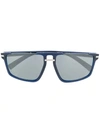 Versace 'greca Aegis' Sonnenbrille In Blau