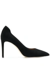 Victoria Beckham Vb Pointed-toe Pumps In Black