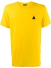 J. Lindeberg Bridge Embroidered Logo T-shirt In K021 Sun Yellow
