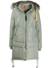 Parajumpers Hooded Puffer Jacket In Green