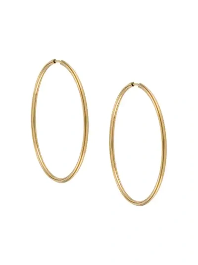 Maria Black Sunset Hoop Earrings 50 In Gold | ModeSens