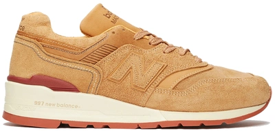 Pre-owned New Balance  997 Red Wing In Brown