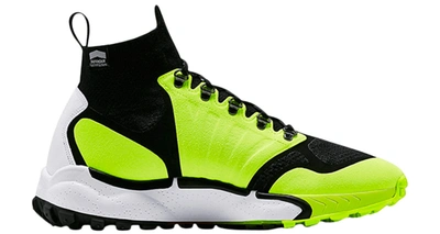 Pre-owned Nike  Air Zoom Talaria Mid Flyknit Volt In Black/black/volt