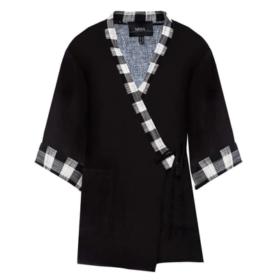 Nissa Cotton Plaid Jacket