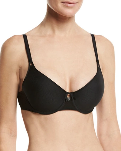 Chantelle Aeria Light Spacer T-shirt Bra In Black