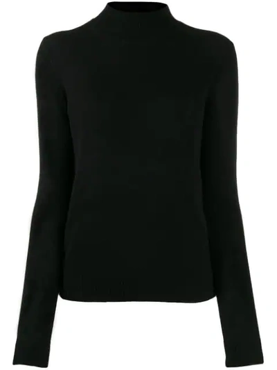 Theory Turtleneck Cashmere Sweater In Black