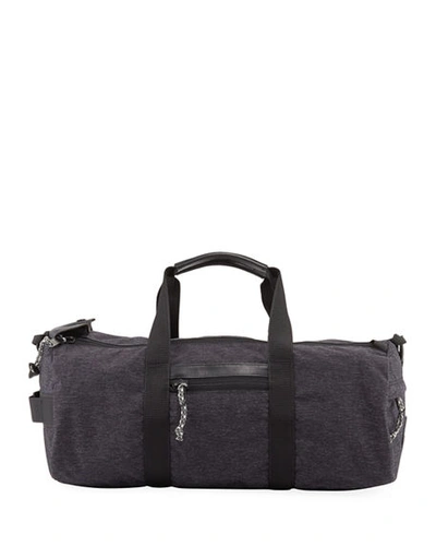 Shinola Men's Rambler Duffel Bag With Leather Trim In Heather Grey
