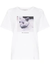 Stella Mccartney Printed Cotton T-shirt In White