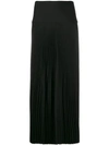 Joseph Bryanna Drop-waist Pleated Midi Skirt In Black