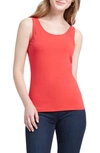 Nic And Zoe Nic+zoe Perfect Tank In Pop Red