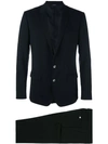 Dolce & Gabbana Two-piece Formal Suit In Black