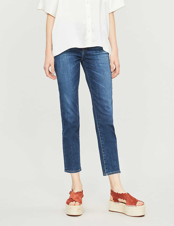 ruby cropped jean black denim