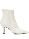 Leqarant Ankle Boots In White