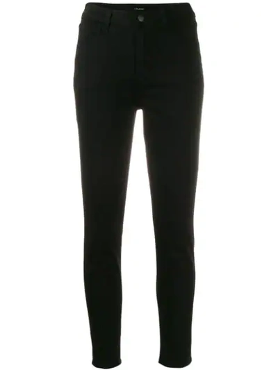 J Brand Alana Skinny In Black