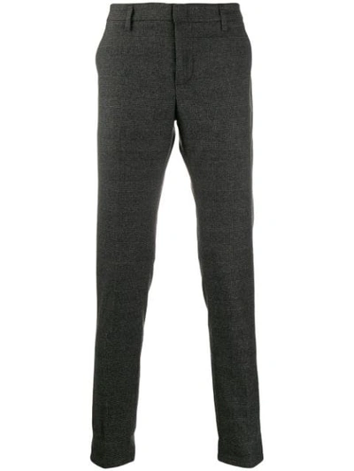 Dondup Tailored Slim Fit Trousers In Grey