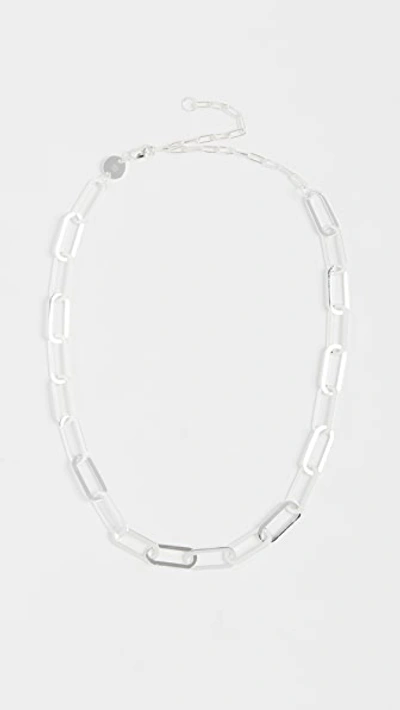 Jennifer Zeuner Jewelry Marta Necklace In Silver