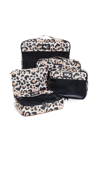 Calpak Packing Cubes In Leopard