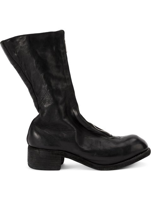 Guidi Block Heel Boots | ModeSens
