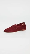 Mansur Gavriel Classic Loafers In Burgundy