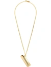 Ambush Lighter Case Necklace In Gold