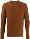 Roberto Collina Relaxed-fit Jumper In Brown