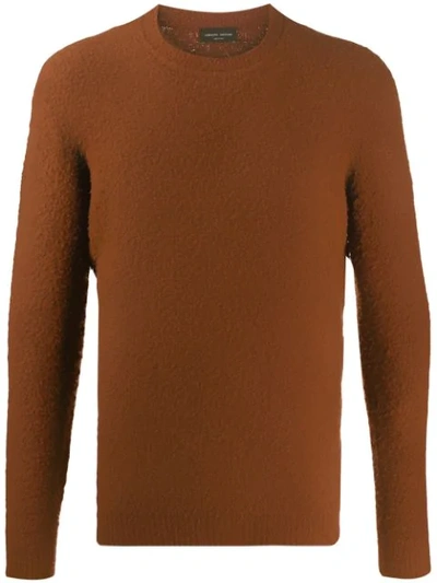 Roberto Collina Relaxed-fit Jumper In Brown