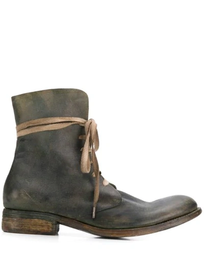 A Diciannoveventitre Wild Military Boots In Green