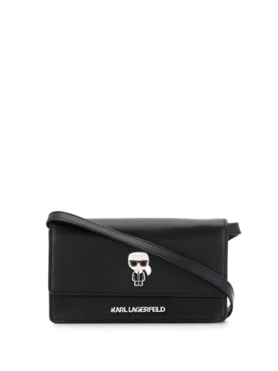 Karl Lagerfeld K/ikonik Borsa Portafoglio Piatta In Red