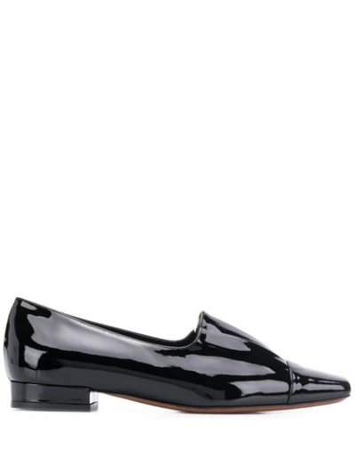 L'autre Chose Lautrechose Loafer In Vernice Nera In Black