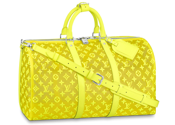 louis vuitton keepall transparent