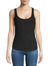 Splendid Scoopneck Tank Top In Black