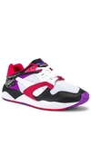 Puma Men's Trinomic Xs 850 Leather/nylon Sneakers In  White & Purple Glimmer