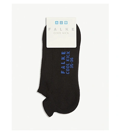 Falke Cool Kick Trainer Socks In 3000 Black