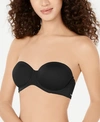 Calvin Klein Lightly Lined Constant Strapless Bra Qf5528 In Black