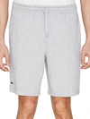 Lacoste Sport Fleece Shorts In Grey