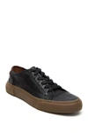 Frye Ludlow Leather Sneaker In Black