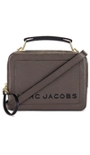 Marc Jacobs The Box 23 Leather Handbag - Grey In Ash