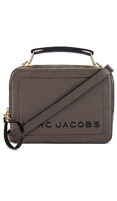 Marc Jacobs The Box 23 Leather Handbag - Grey In Ash