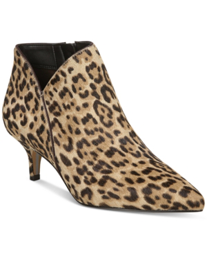 kadison pointed toe kitten heel bootie