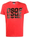 Dsquared2 Dsq2 T-shirt In Red