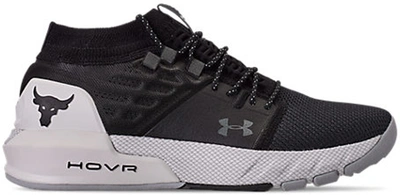 Pre-owned Under Armour  Project Rock 2 Black White In Black/white-black