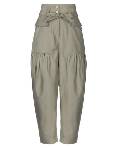 Stella Mccartney Casual Pants In Military Green