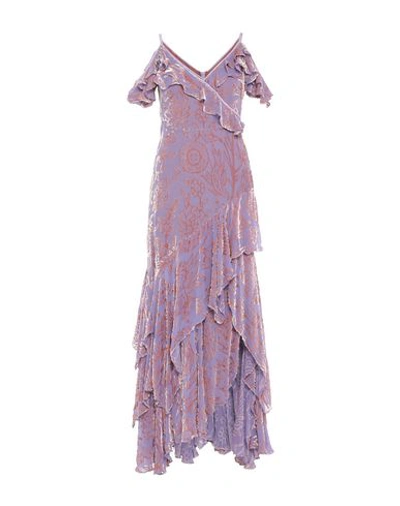 Peter Pilotto Long Dresses In Light Purple