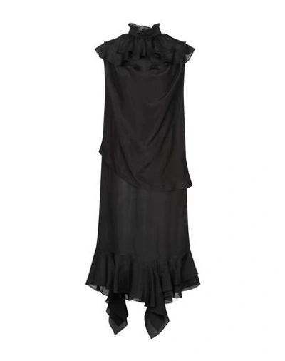 Jw Anderson Midi Dresses In Black
