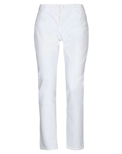 Love Moschino Denim Pants In White