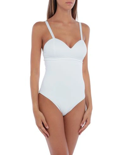 Moschino One-piece Swimsuits In White
