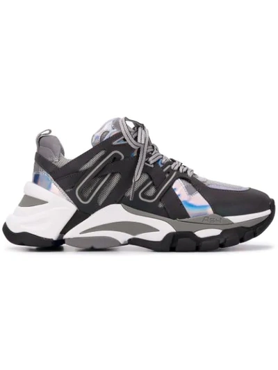 Ash Fl Lace-up Trainers In Strobo White